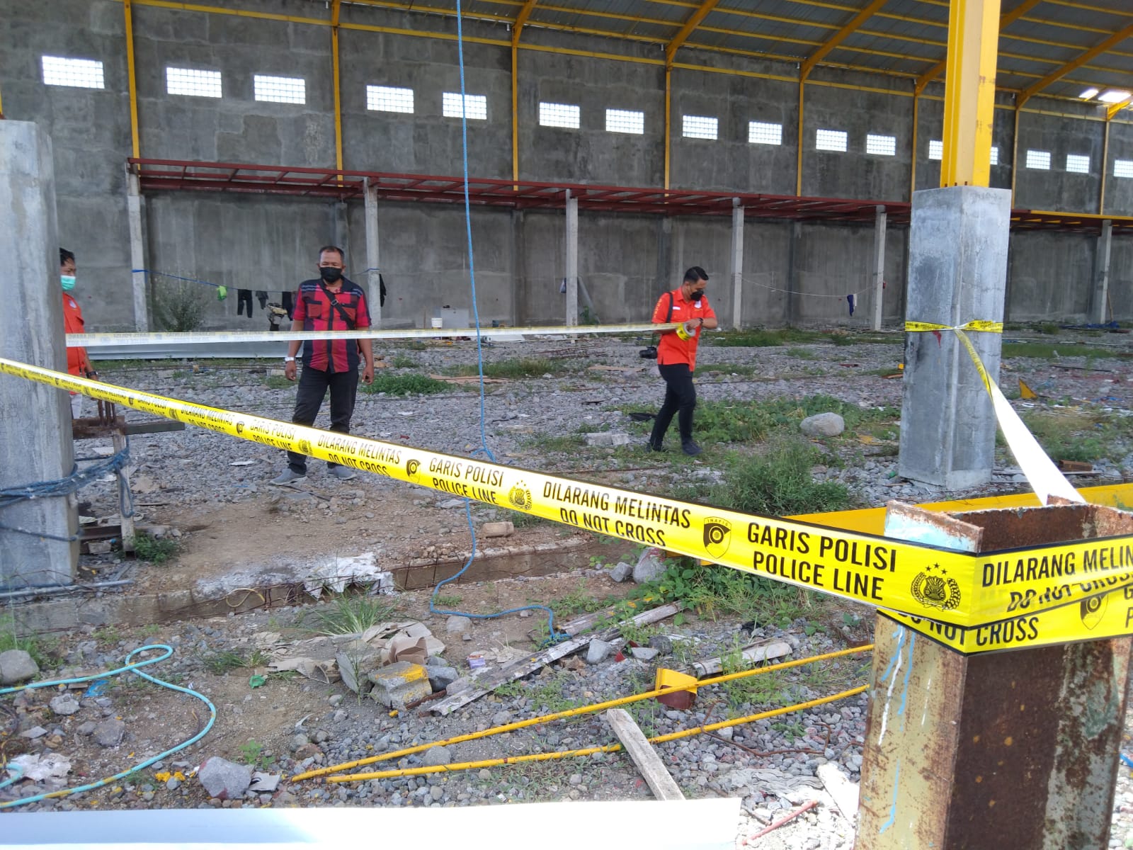 Jatuh Dari Ketinggian 12 Meter, Pekerja Konstruksi Di Tulungagung Meninggal Dunia