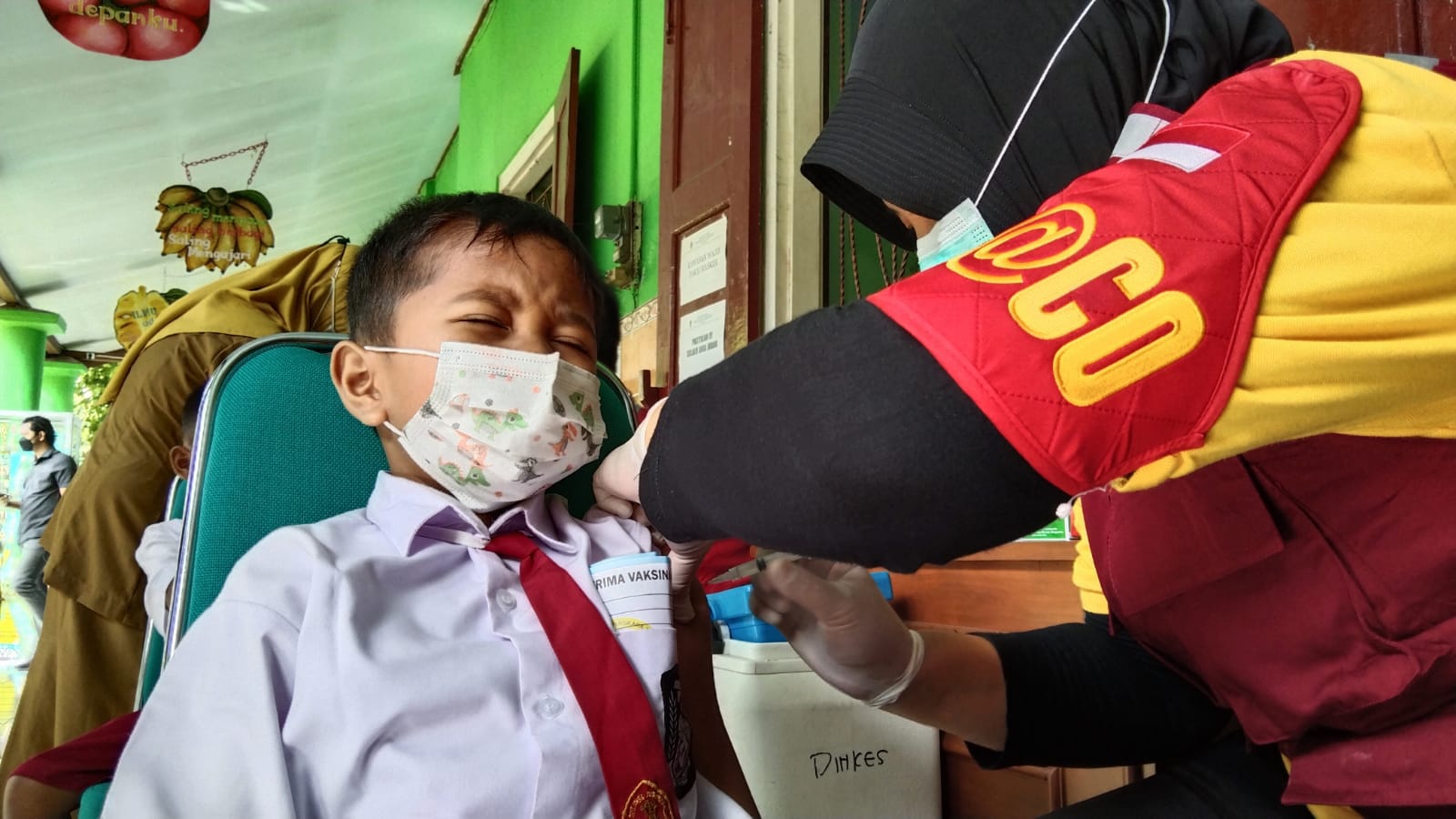 Baru 60 Persen, Pemkab Tulungagung Optimis Dalam 2 Hari Seluruh Anak Tervaksin Covid-19