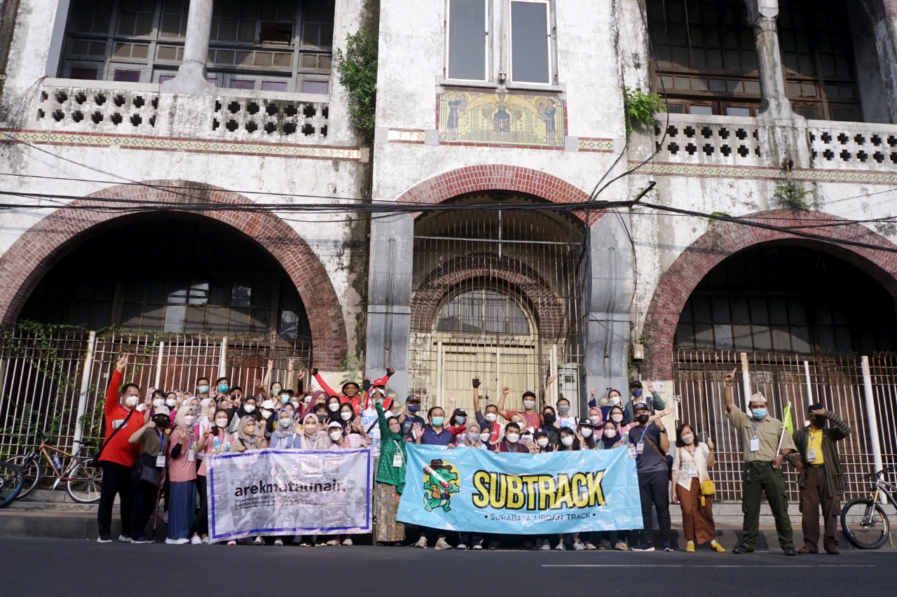 Gowes dan Berangkatkan Surabaya Old City Heritage Walk, Wawali Armuji Gagas Revitalisasi Kota Tua