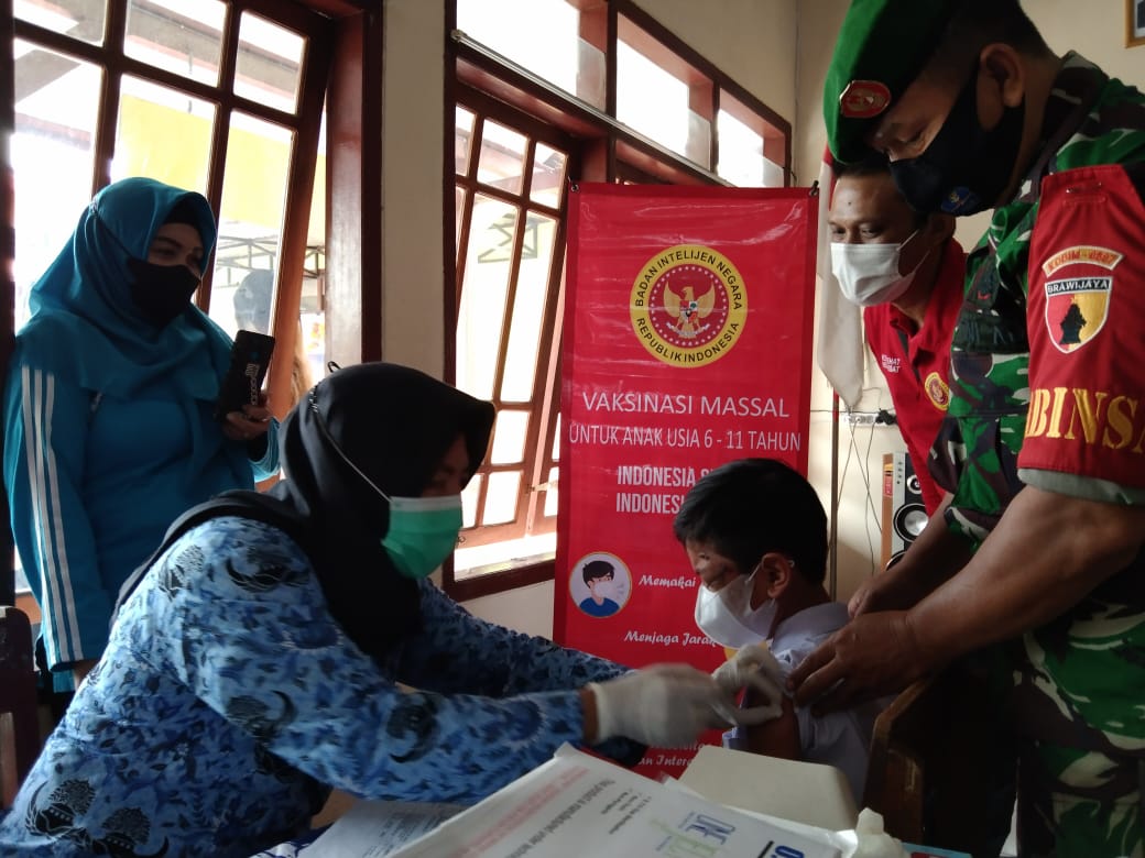 Dorong Capaian Vaksinasi di Tulungagung, BIN Sediakan 5.500 Vaksin