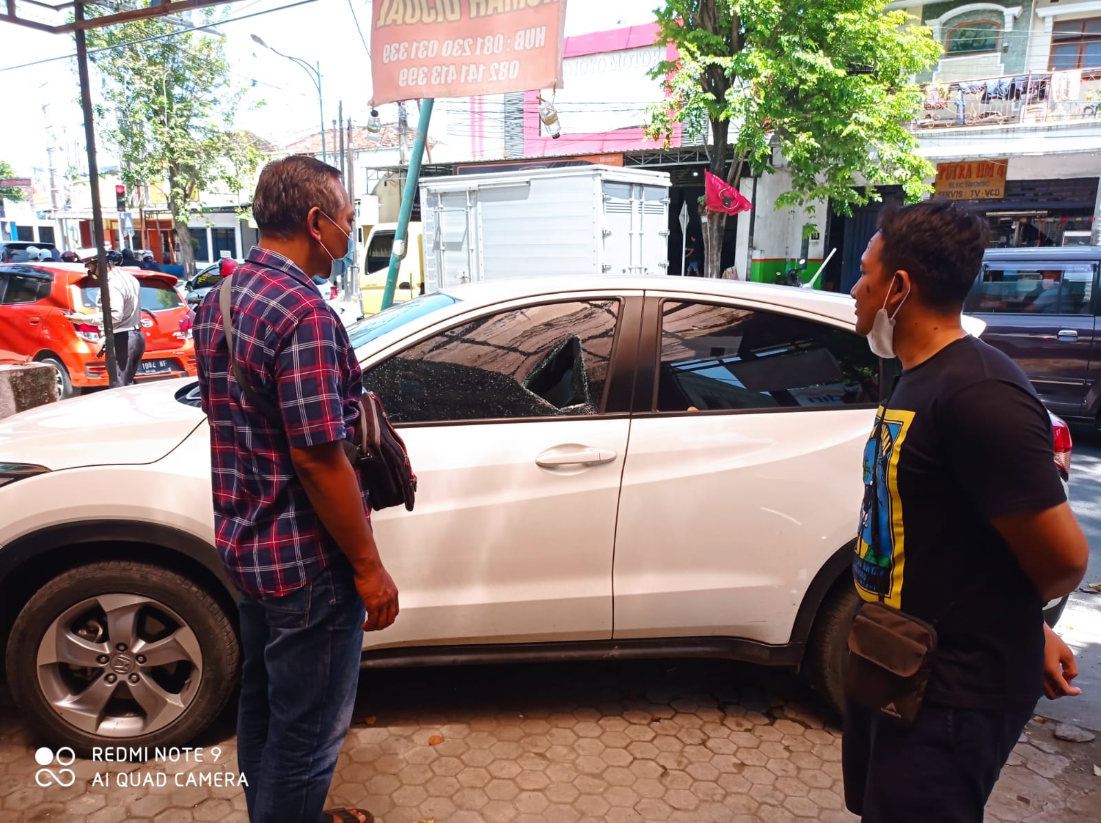 Dalam Sehari, Dua Pencurian Pecah Kaca Terjadi di Tulungagung