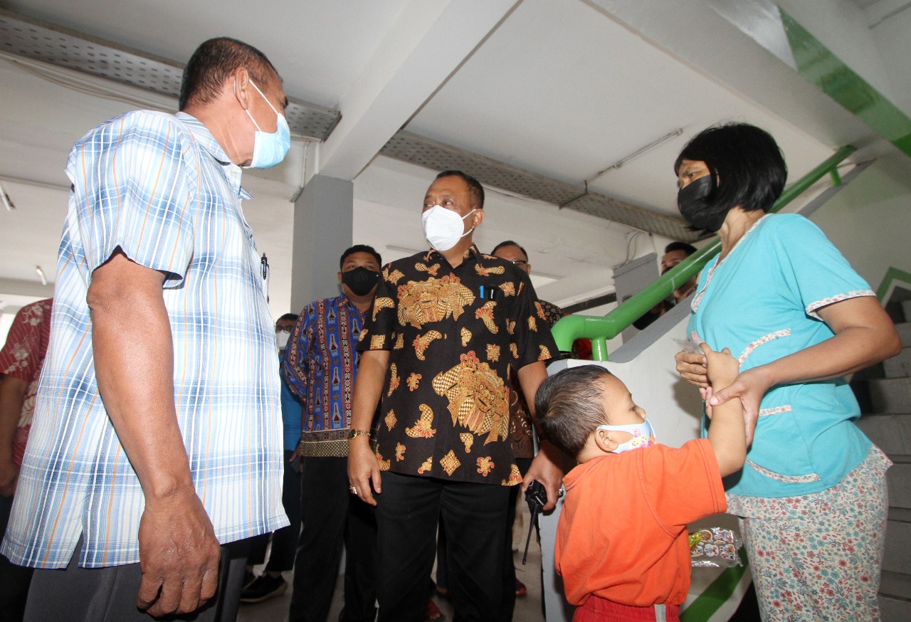 Sapa Penghuni Rusunawa, Wawali Armuji Tegaskan Komitmen Wujudkan Hunian Nyaman bagi Warga
