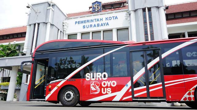 Tekan Kemacetan di Kota Surabaya, Wakil Walikota Armuji Ajak Warga Gunakan Trans Semanggi Bus