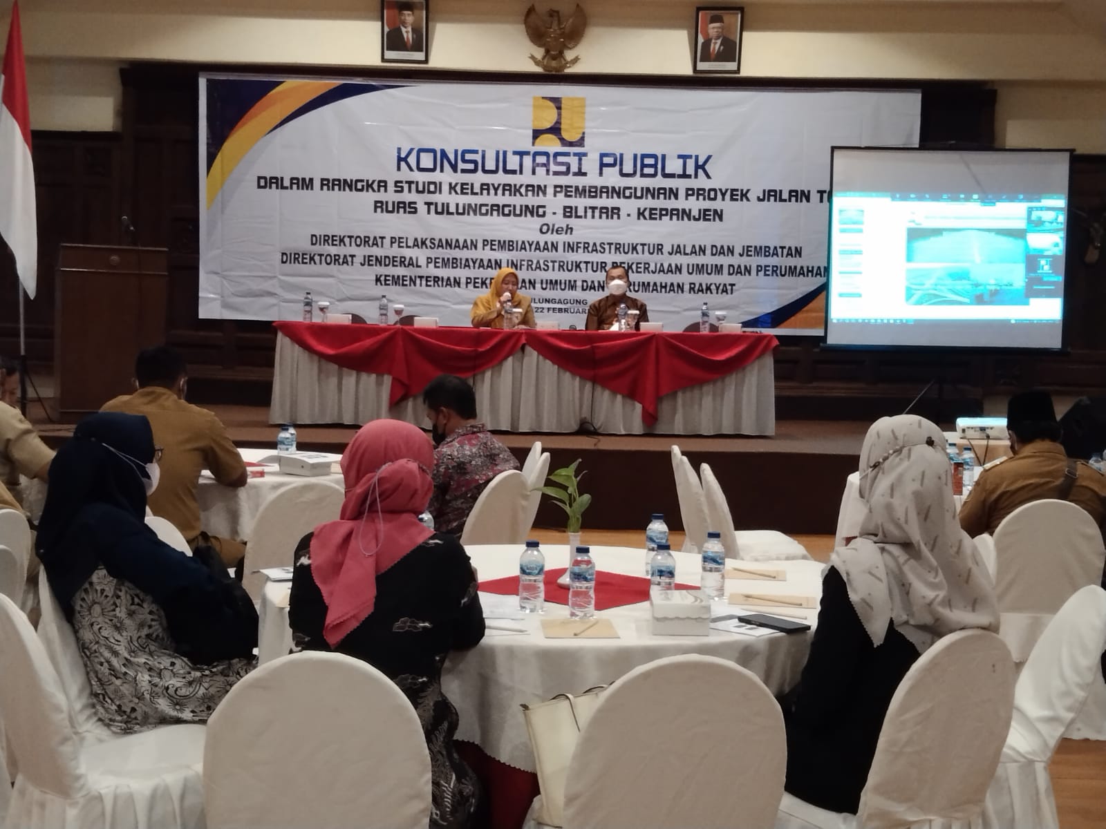 Konsultasi Public Pembangunan Jalan Tol Kepanjen-Tulungagung, Kades Minta Exit Tol Dipindah