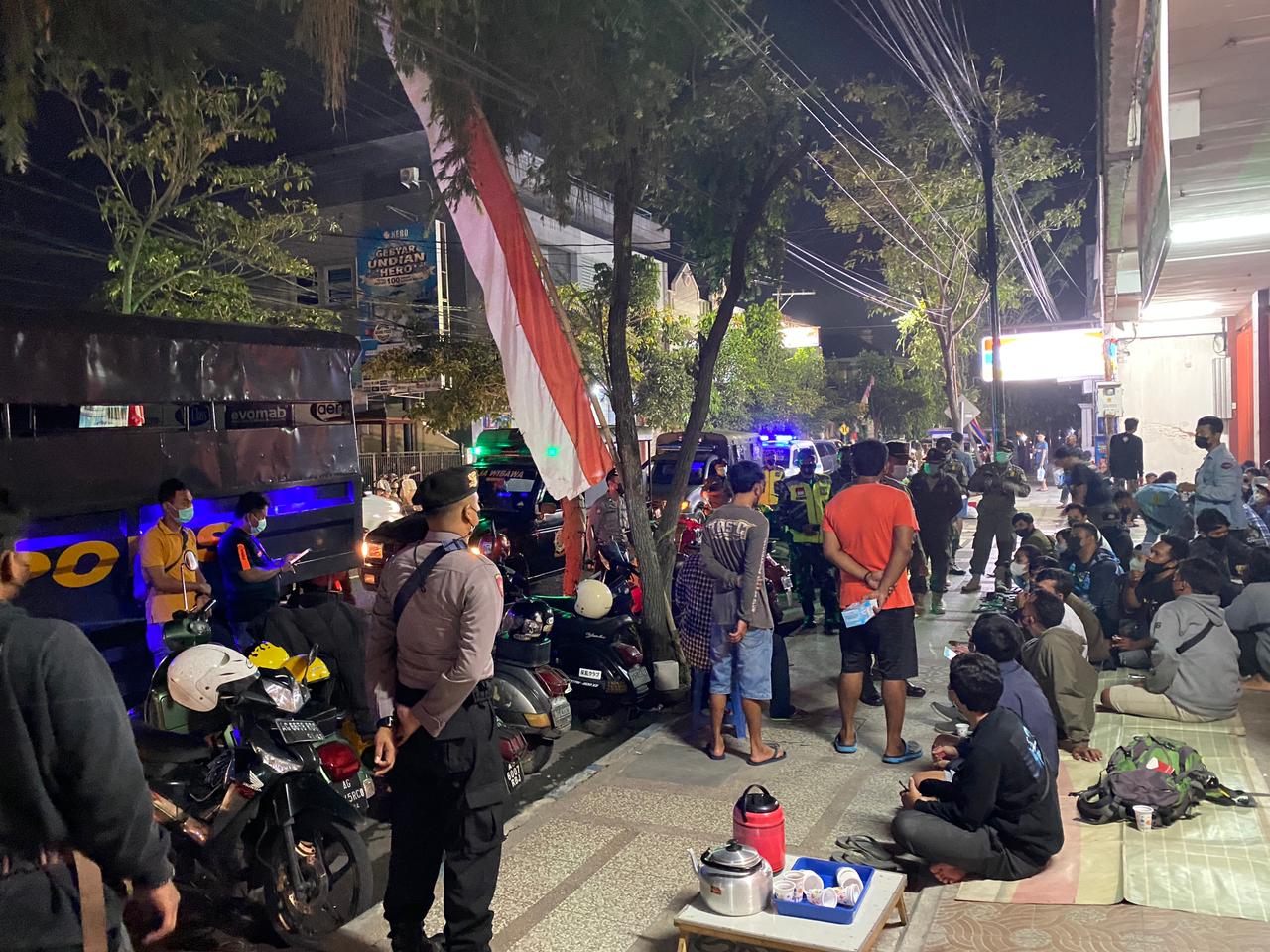 Jaga Kondusifitas dan Tekan Penyebaran Covid, Polres Tulungagung Gelar Pamor Keris Skala Besar