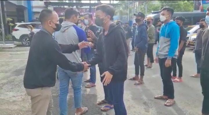 Puluhan Pendekar Dibina Satreskrim Polres Tulungagung