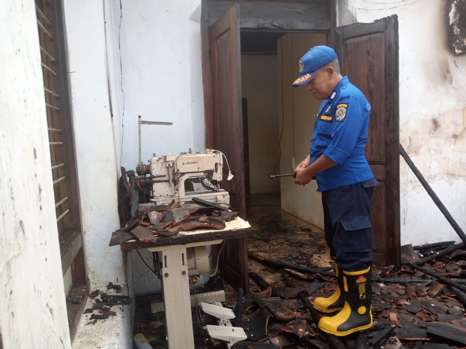 Maisaroh Shock, Rumah Limasnya Hangus Terbakar