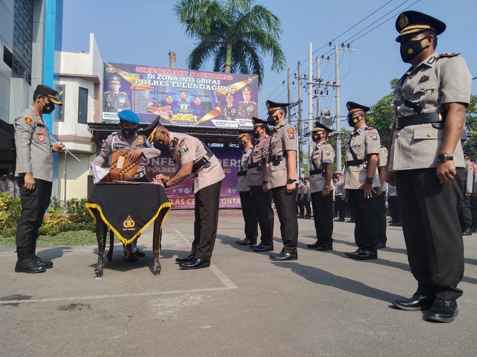 Sejumlah Perwira di Polres Tulungagung Dimutasi, Ada Yang Ke Polda