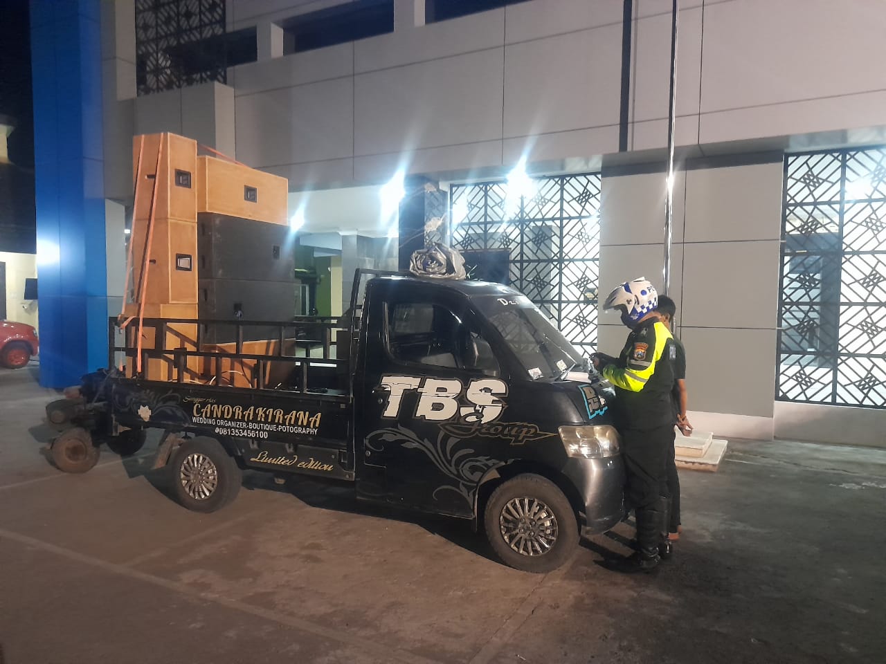 Polisi Amankan Mobil Dan Sound System Saat SOTR