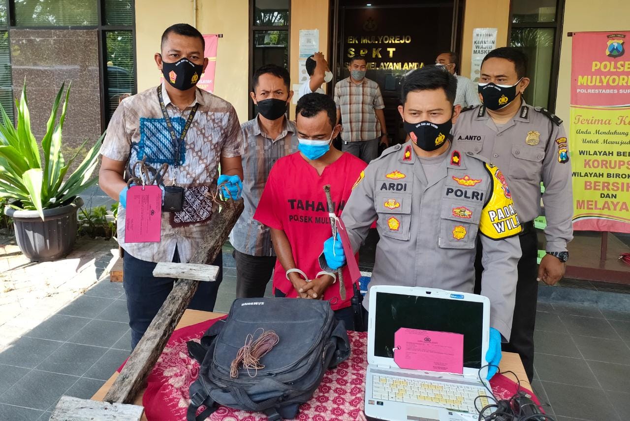 Demi Baju Lebaran Anak, Kuli Bangunan Bobol Rumah Kosong