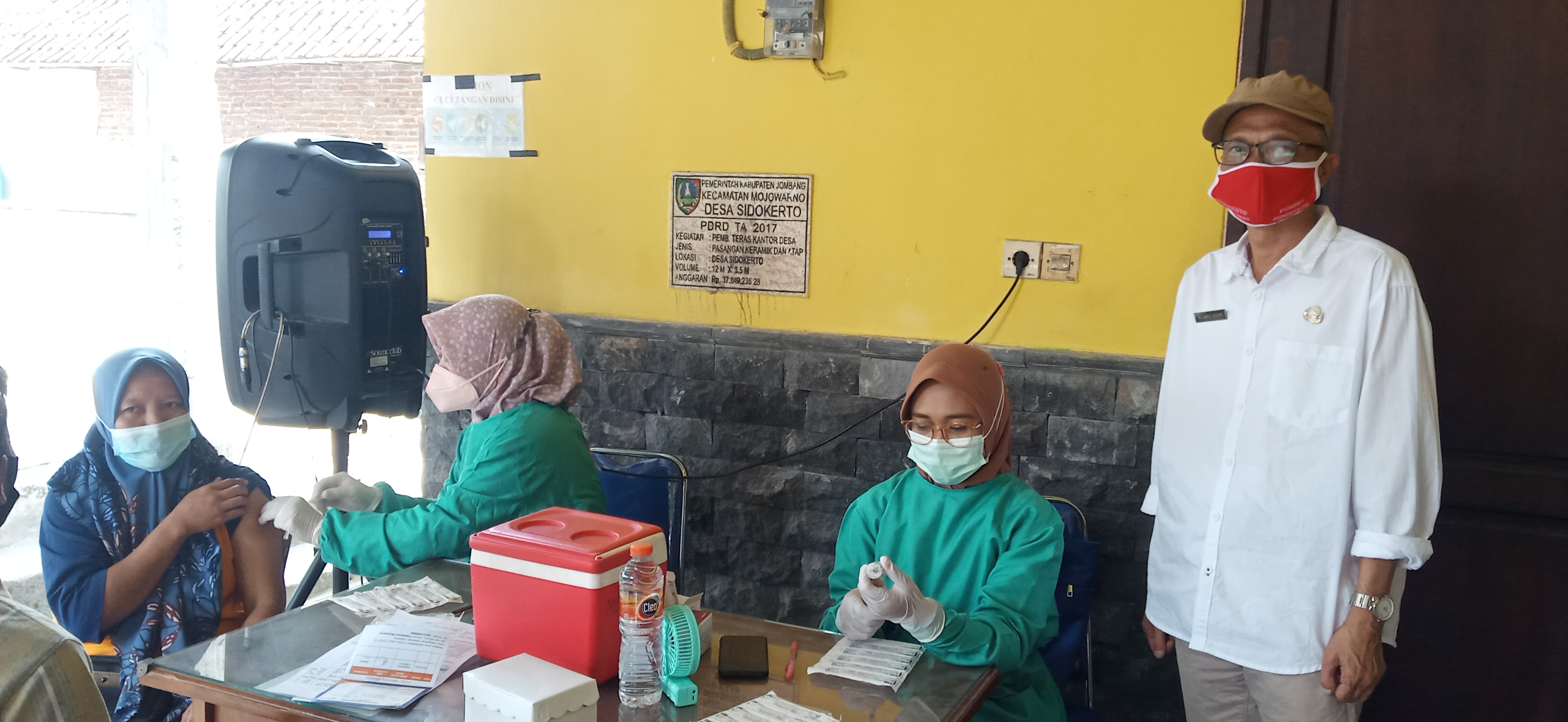 400 Warga di Jombang Ikuti Vaksin Tahap Dua