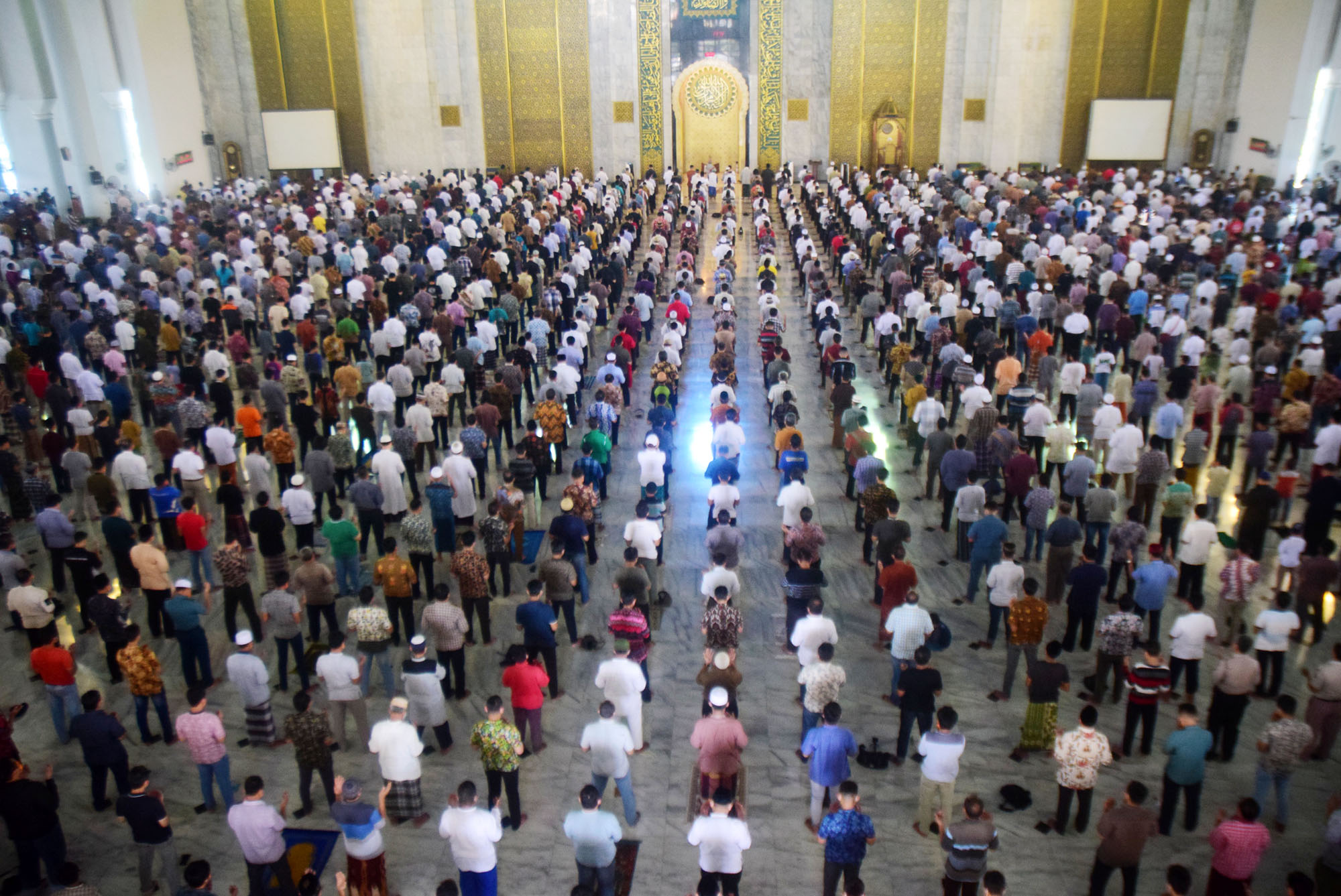 Gelar Shalat Idul Fitri, PWNU Jatim Minta Koordinasi dengan Satgas