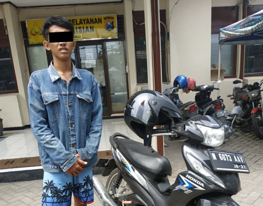Pelaku Curanmor di Ruko Mega Galaxy dan Kampus Stikosa-AWS Ditangkap