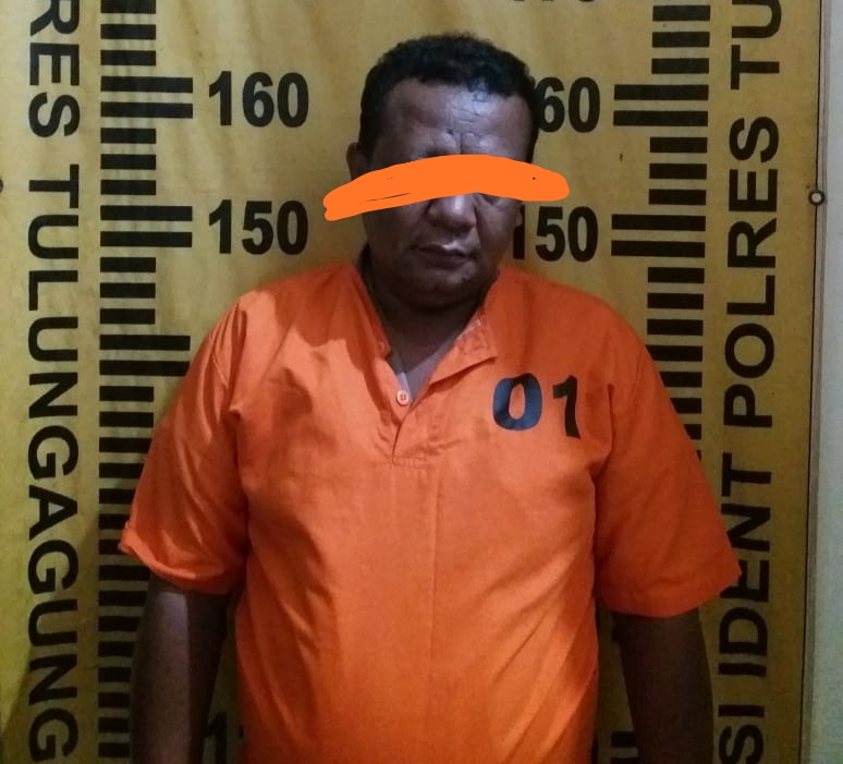 Pencuri Perhiasan Pedagang Pasar Ngemplak Tulungagung Diamankan