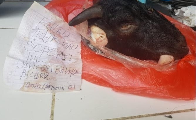 Ketua KIPP Jatim Mengaku Mendapatkan Teror Kepala Kambing