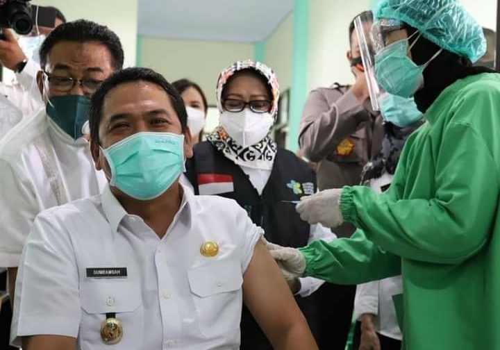 Wabup Jombang: Jangan Ragu Ikut Vaksinasi Covid-19