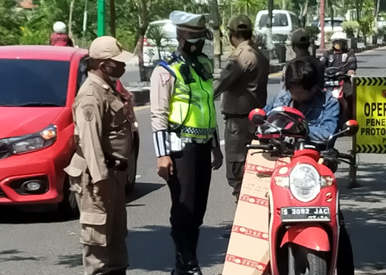 Melintas di Jalanan Gresik, Siap-siap Terjaring Operasi Yustisi