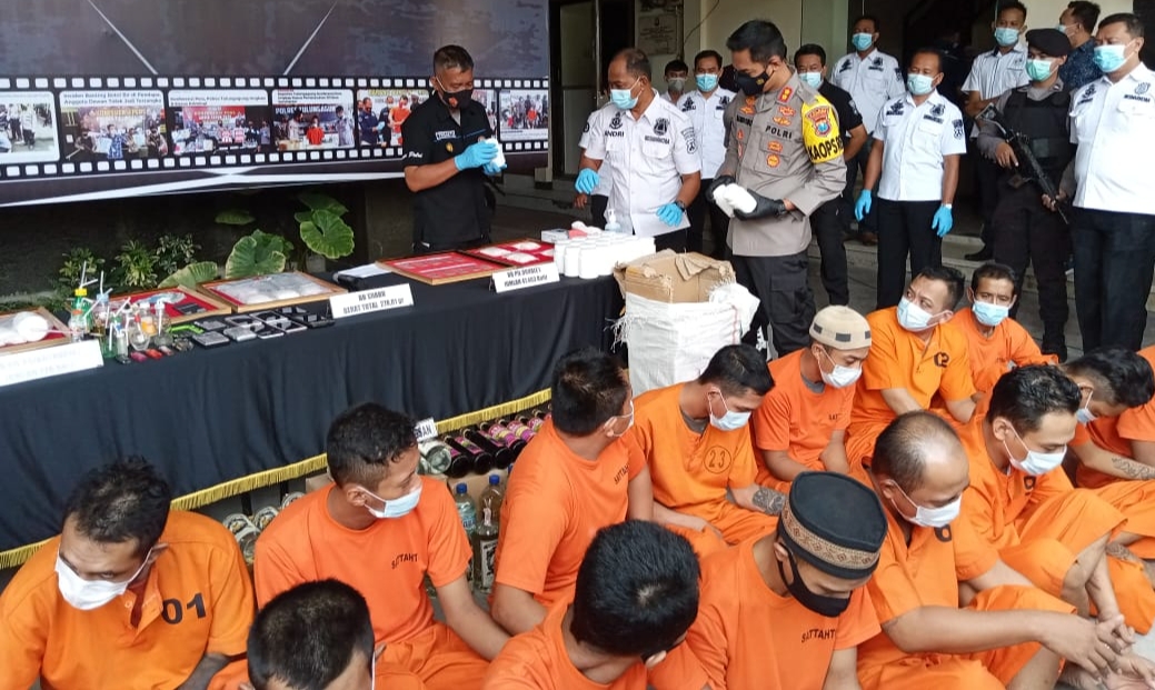 Polres Tulungagung "Panen" Barang Bukti Narkoba