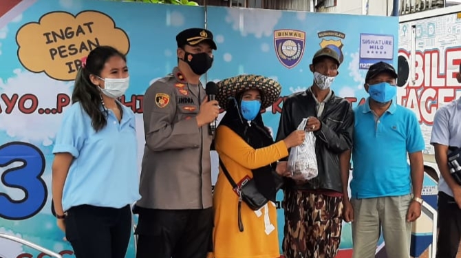 Tekan Covid-19, Ini Terobosan Polisi Banjarmasin Utara