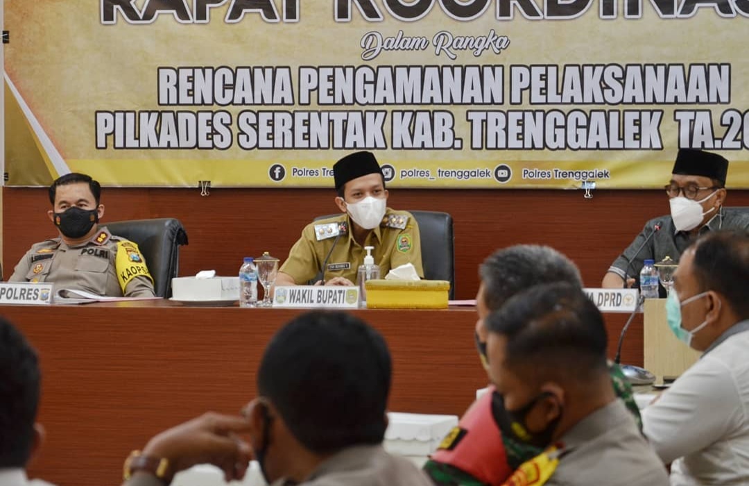 Pilkades Serentak, Wabup Trenggalek: Pentingnya Sinergi Forkopimda