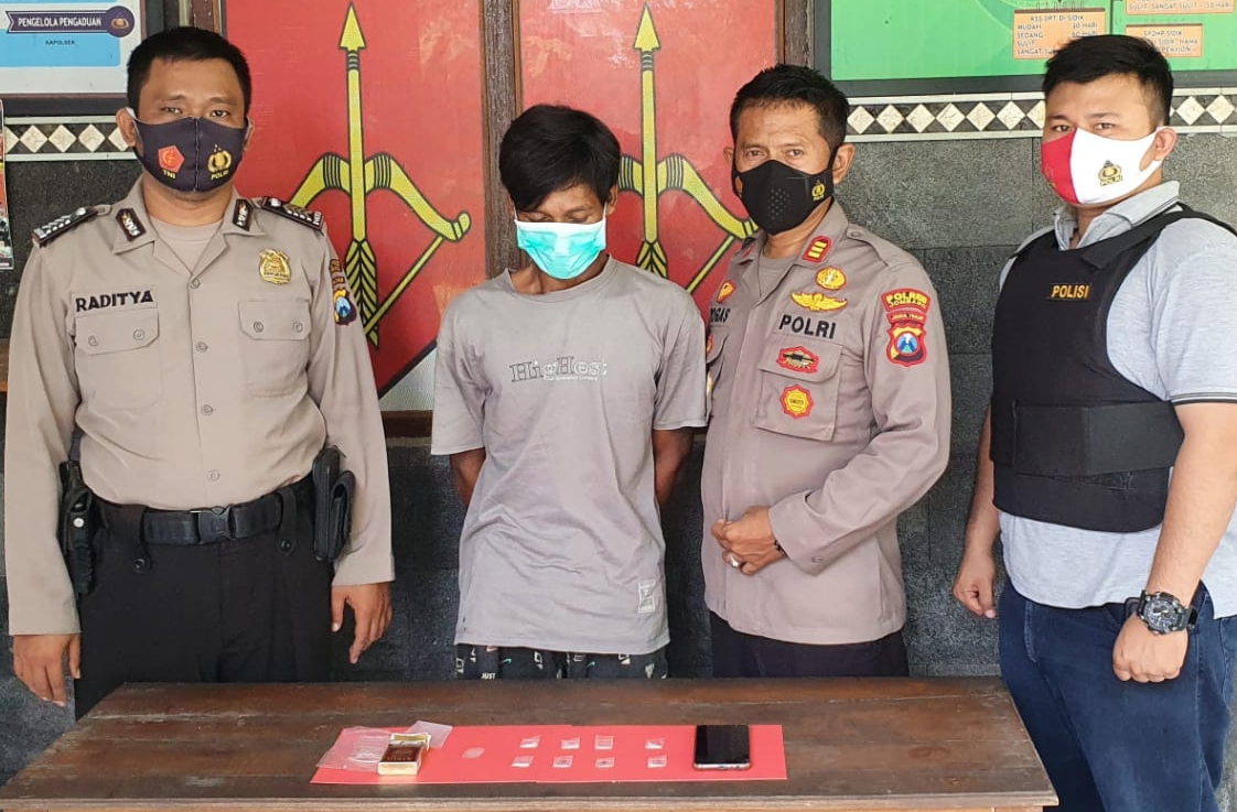 Transaksi Sabu di Desa, Pengedar Asal Jombang Diringkus Polisi