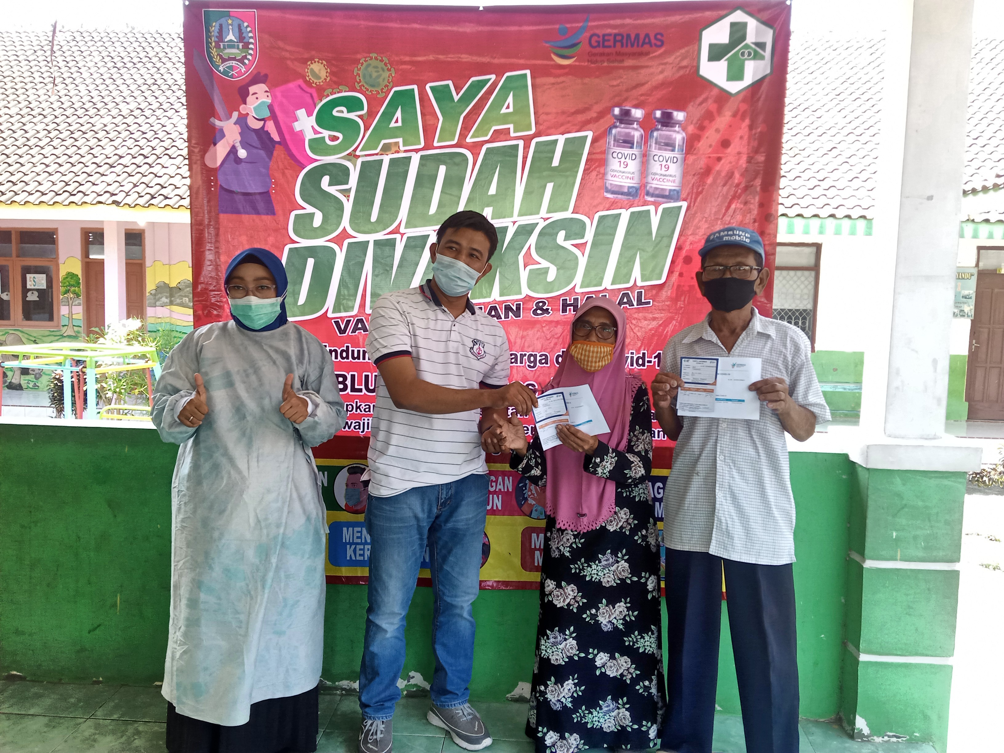 Vaksinasi Covid-19 di Mojowarno Jombang, Banyak Warga tak Hadir