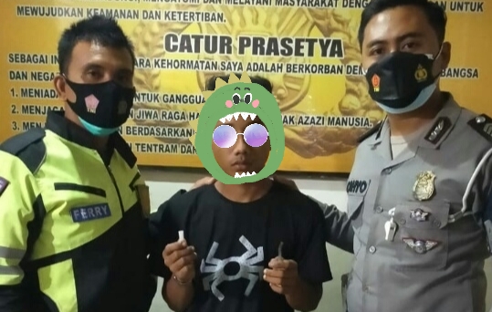 Apes, Sopir Truk Kepergok Polantas Simpan Sabu Paket Hemat