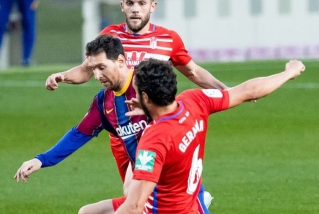 Gol Messi Sia-sia, Barca Gagal ke Puncak Dibungkam Granada