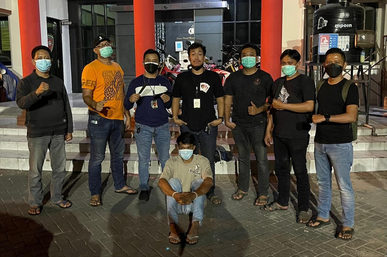 Berkat CCTV, Satu Dari Dua Pembunuh di Pasar Kapasan Tertangkap di Bangkalan