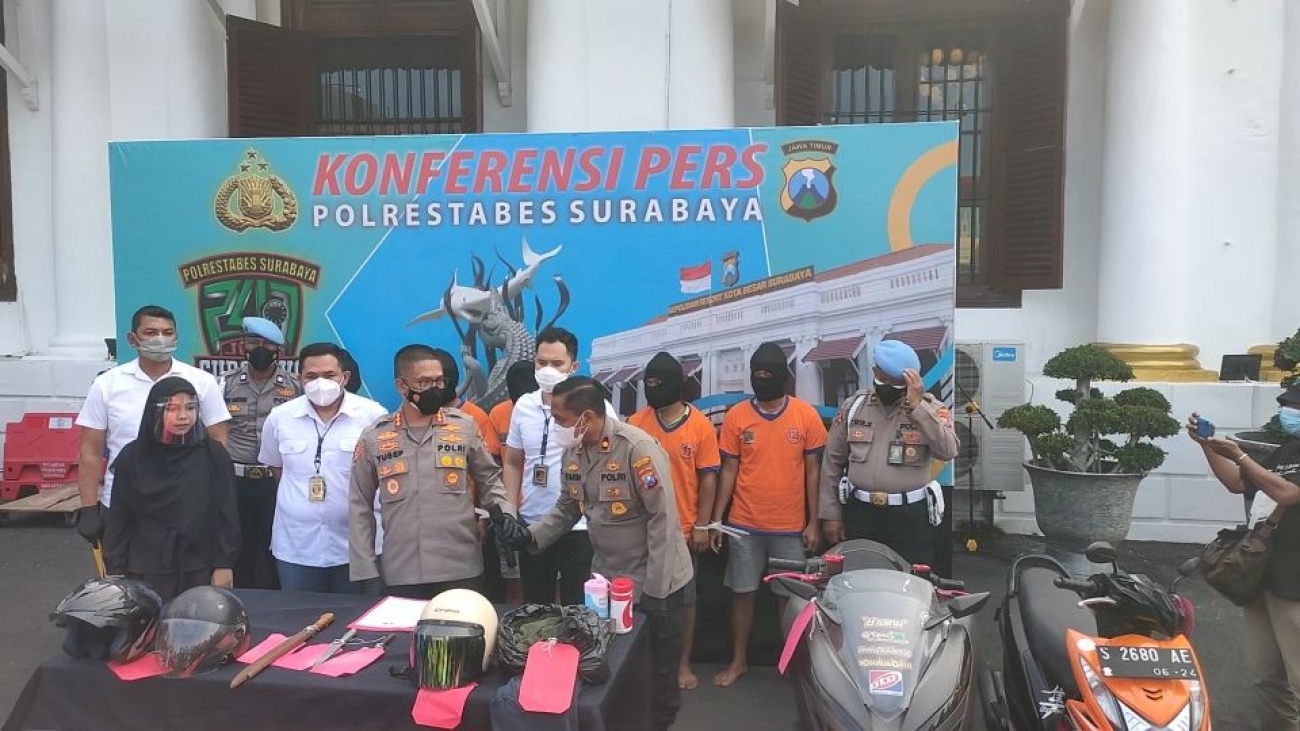 Motif 5 Pelaku Penusukan Maut di Balongsari Surabaya ternyata Emosi karena Hal Sepele Ini