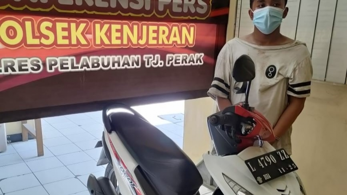 Bunyi Gaduh Kunci Kontak Dirusak Antarkan Residivis Curanmor Muda Ini kembali ke Penjara