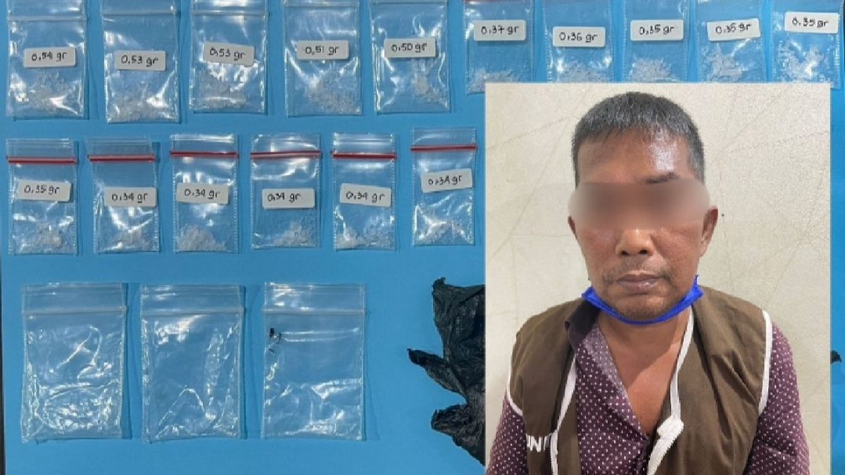 Ingin Cepat Kaya, Pedagang Sayur Nyambi Kurir Sabu