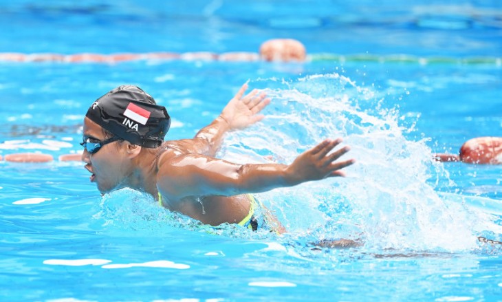 Atlet Para Renang Indonesia Syuci Indriani Tersingkir di Babak Penyisihan 100 Meter Gaya Kupu-Kupu S14