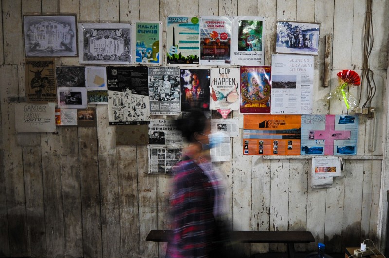FOTO: Re-Calling Tambak Bayan Tunjukan Arsip Warga