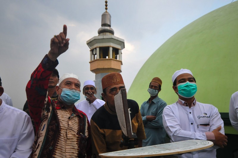 FOTO: Melihat Rukyatul Hilal
