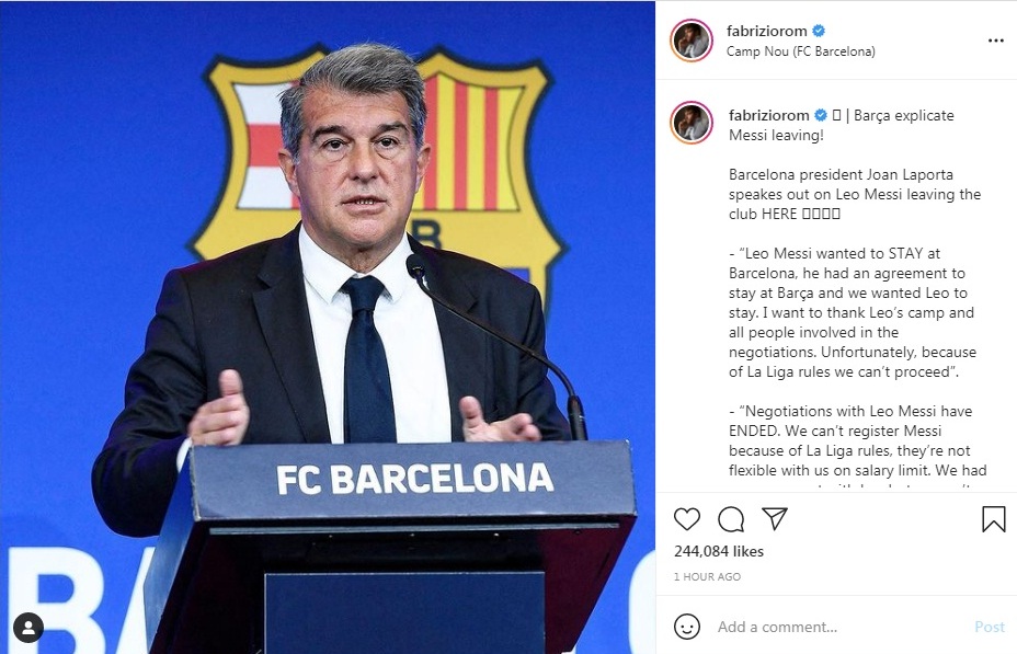 Korporasi Dubai UEA Siap Lunasi Hutang Barcelona Rp24 Triliun, Terima atau Tidak?