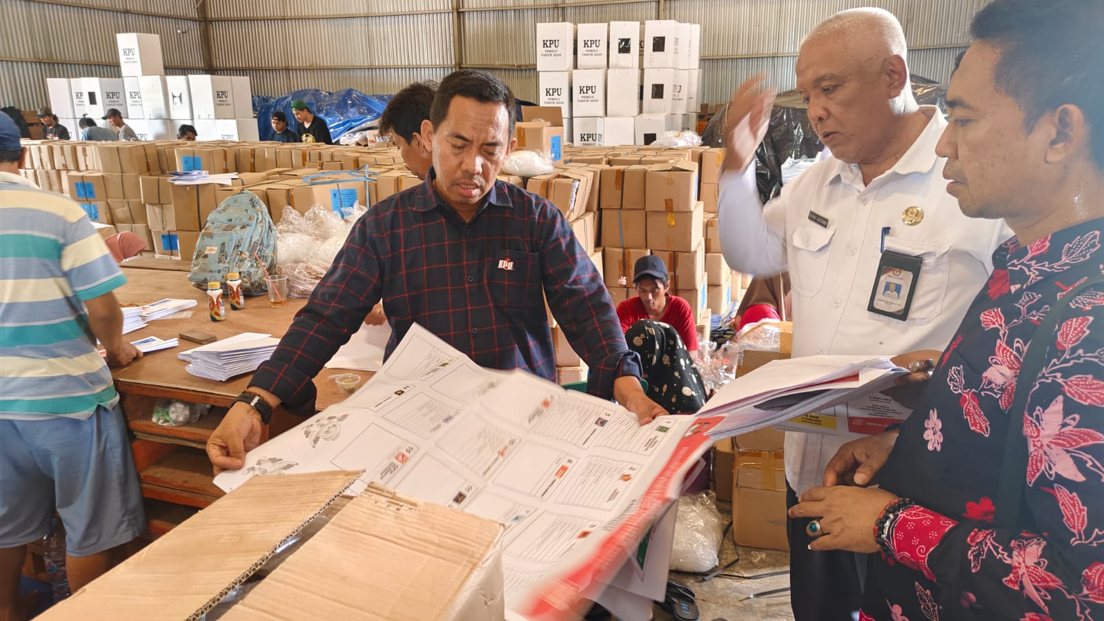 KPU Jatim Pastikan Distribusi Surat Suara Pemilu 2024 Sudah Rampung