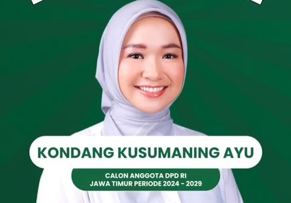 Calon Lolos DPD RI Jatim: Kondang Kusumaning Ayu Melejit Tinggalkan Eks Ketua KPK dan Ponakan Khofifah