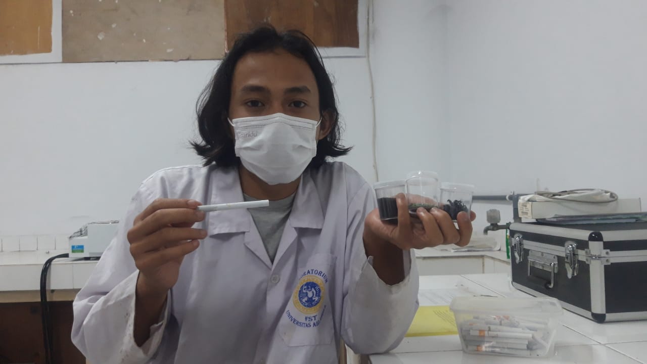 Ciptakan Filter Kurangi Dampak Buruk Rokok, Mahasiswa Unair: Agar Bermanfaat bagi Jutaan Perokok di Indonesia