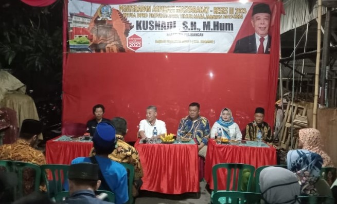 Ketua DPRD Jatim Blusukan ke Sidoarjo Jelang Pemilu 2024, Kusnadi: Saya Tidak Kampanye