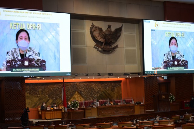DPR Setujui 8 UU, Puan Maharani: Pandemi Tidak Boleh Jadi Alasan Tidak Produktif