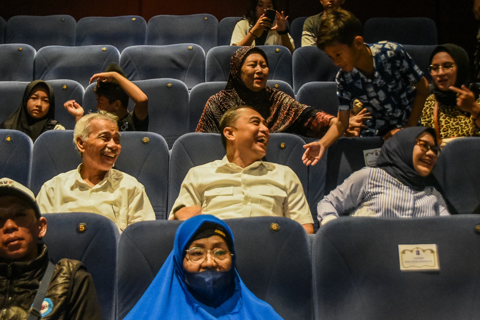 Nobar Film "Kartolo Numpak Terang Bulan", Wali Kota Eri: Penuh Pesan Moral untuk Surabaya