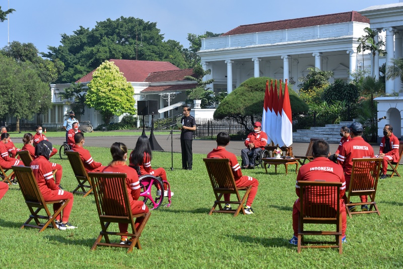 Presiden Jokowi Pertintahkan Kemenpora Bangun Tempat Pusat Latihan dan Sentra Olahraga untuk Atlet Disabilitas