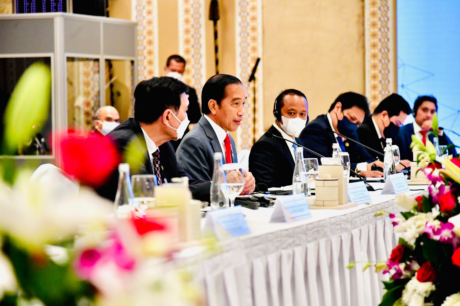Presiden Jokowi Sampaikan Prioritas Kerjasama Indonesia-PEA, di antaranya Pembangunan Ibu Kota Baru