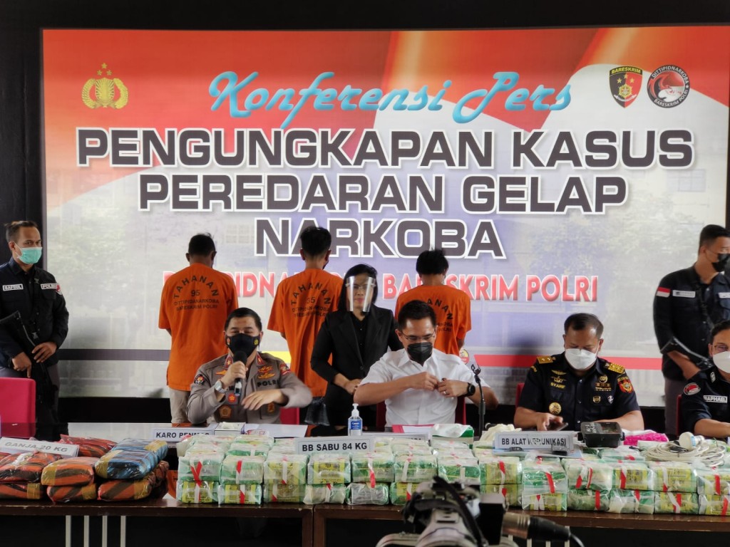 Bareskrim Polri Bongkar Peredaran Narkoba di Aceh, Sita Sabu Hingga Ganja