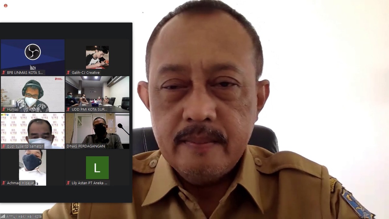 Rakor dengan Industri Oksigen dan PMI, Armuji: Stok di RS Aman, Masyarakat tak Perlu Khawatir