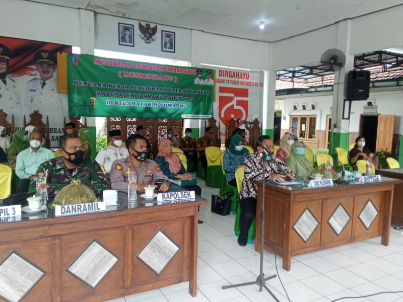Musrenbang Kecamatan di Jombang Dilakukan secara Virtual