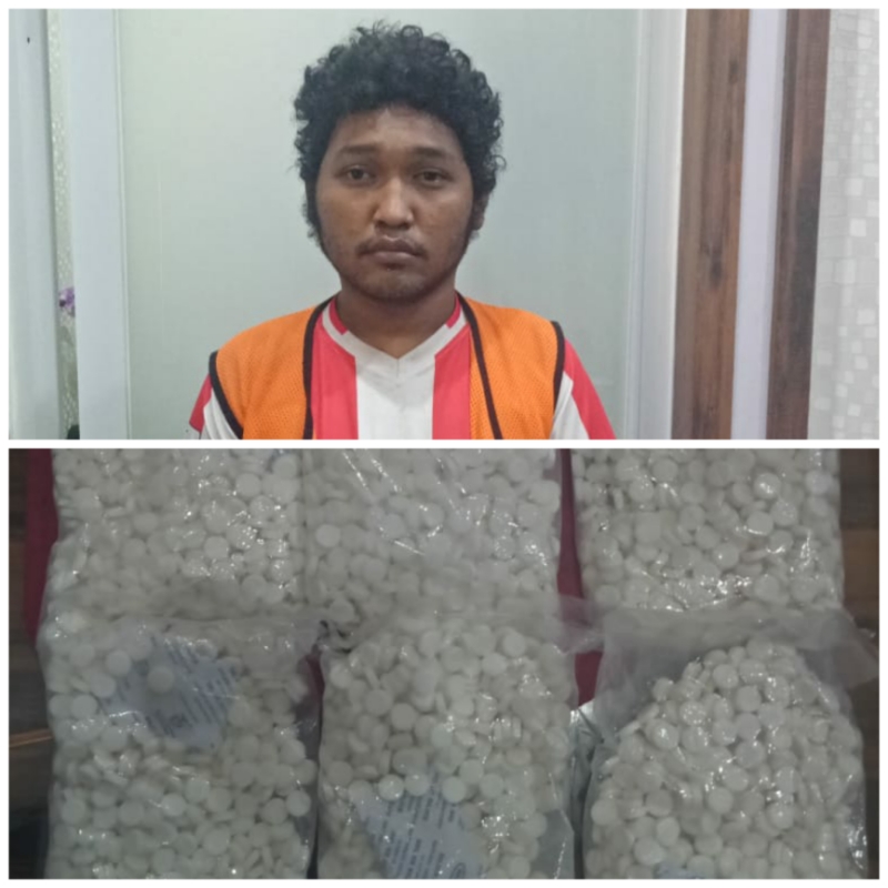 Arek Sidoarjo Ini Edarkan Pil Dobel L di Bawah Jembatan Jagir Surabaya