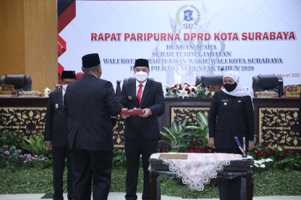 Cak Eri Paparkan 10 Misi Strateginya di Hadapan Anggota DPRD Surabaya