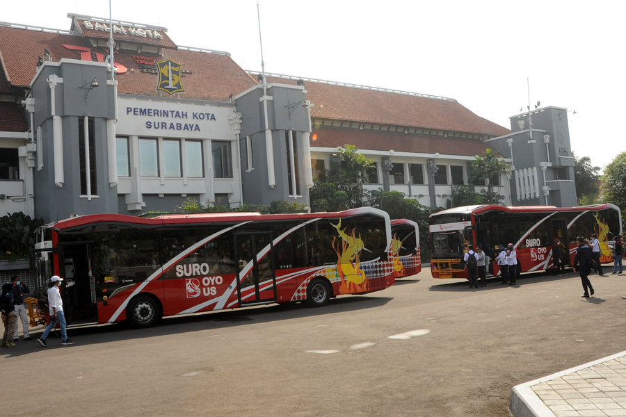 Kembangkan Transportasi Publik, Pemkot Surabaya Siap Terapkan BTS